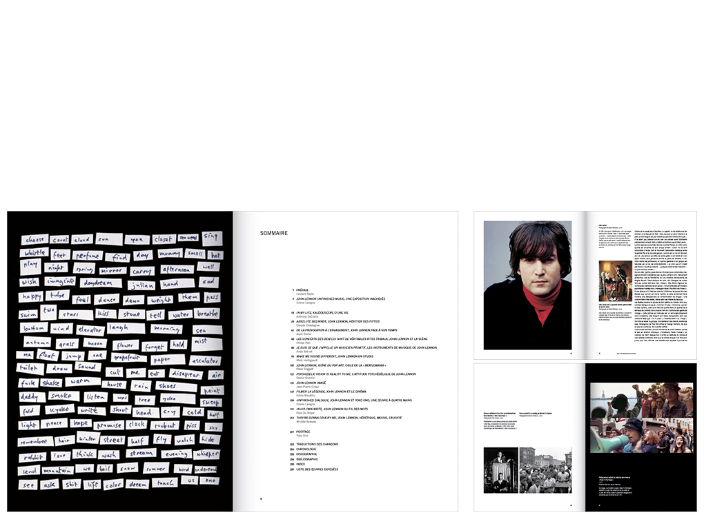 catalogue exposition John Lennon