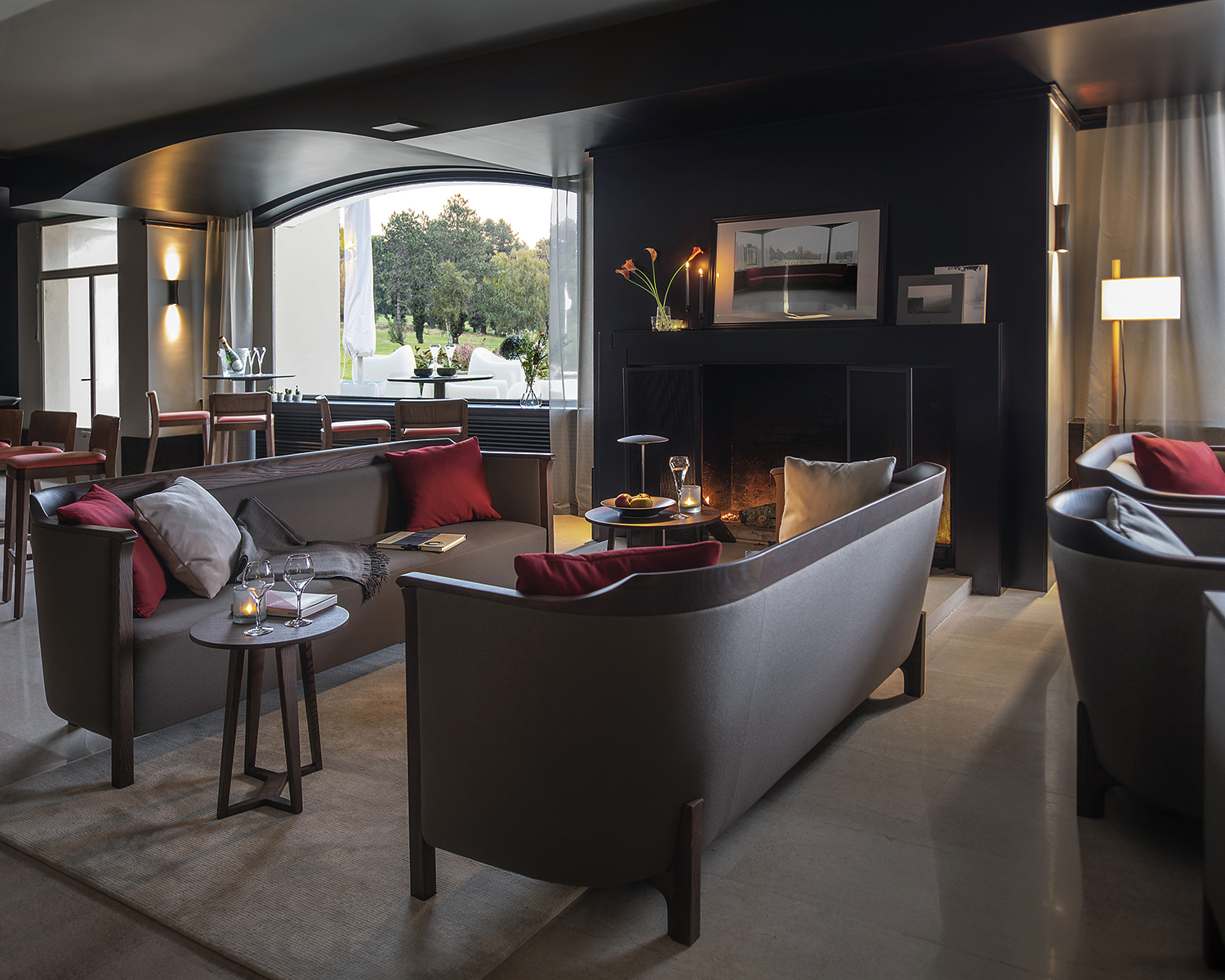 bar et club house, golf d'Ormesson