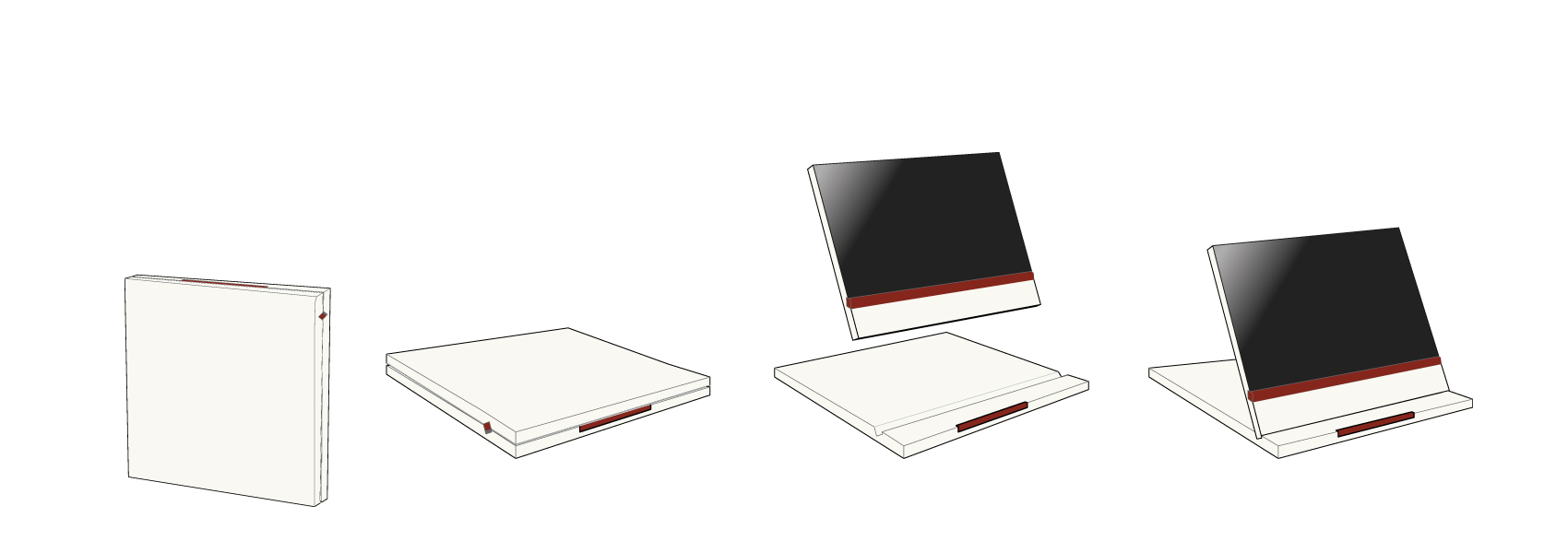 TV-DVD portable Thomsonn